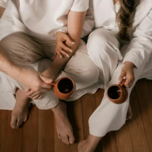 Couple accompagné dans un accompagnement parental et familial